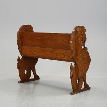 BÄNK/SOFFA, ek, tidigt 1900-tal.