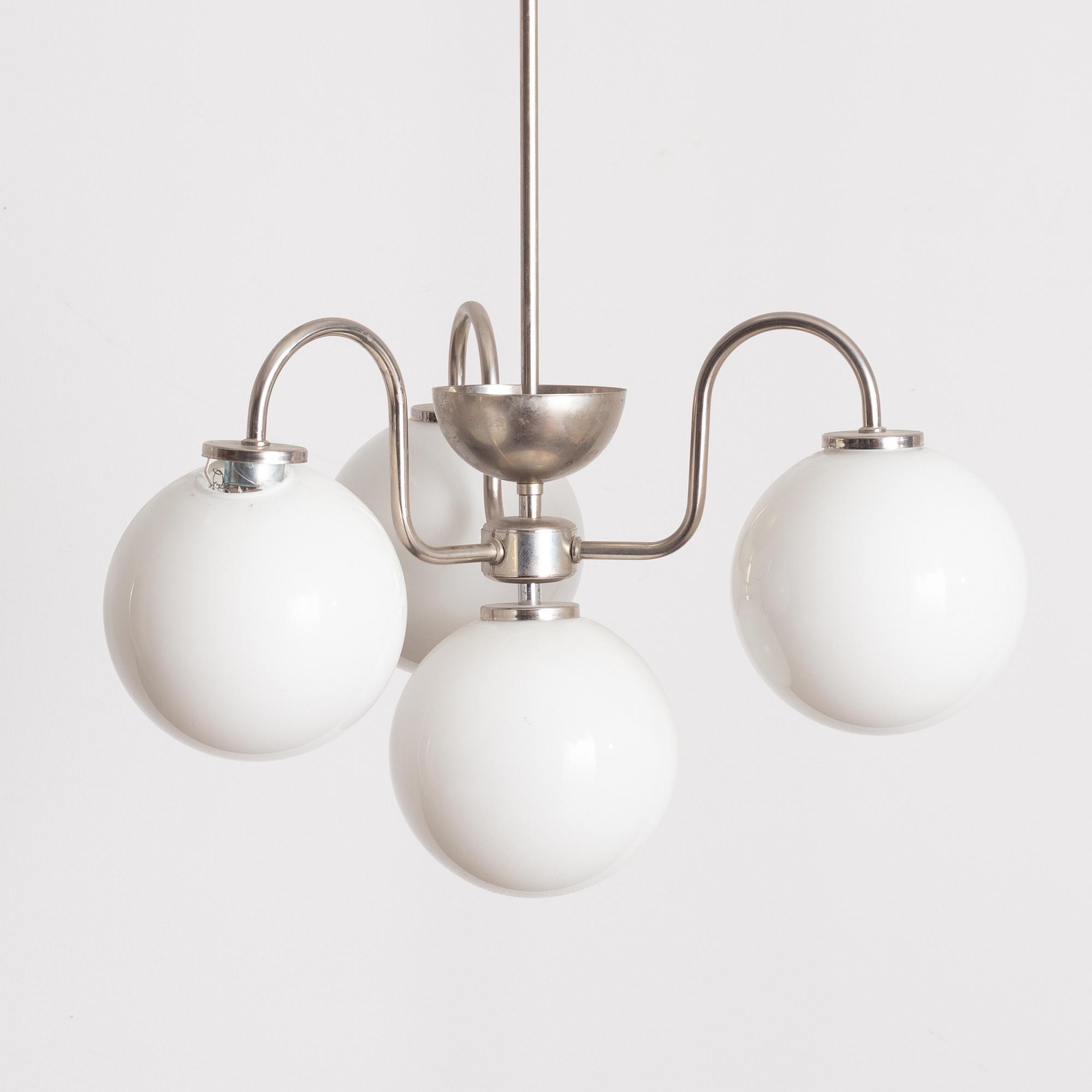 Ceiling lamp, 1940s.