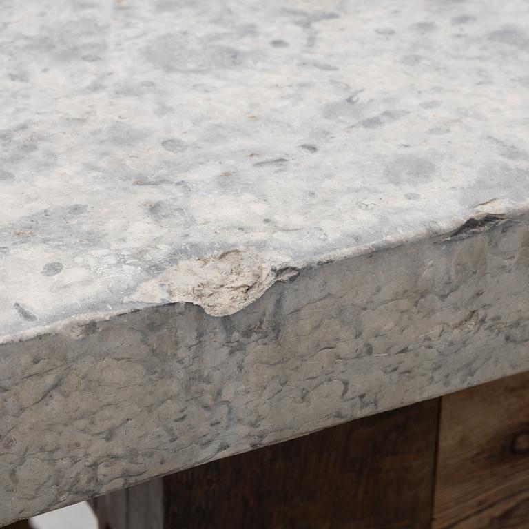 Stone table, Southern Sweden 19th century.