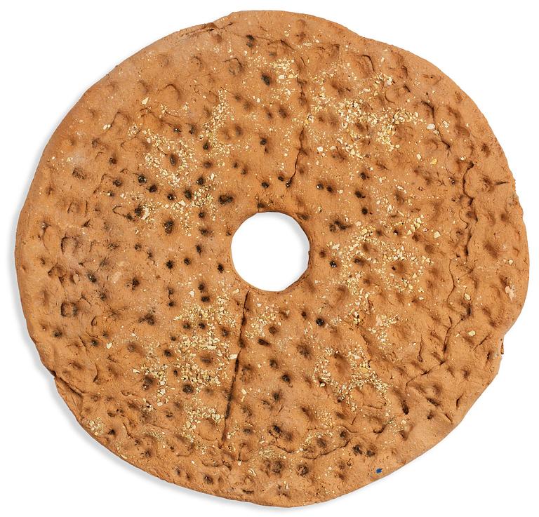 HERTA HILLFON, terrakotta, sign och dat -82.