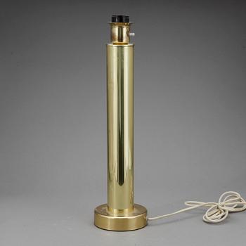 BORDSLAMPA, 1900-talets andra hälft.