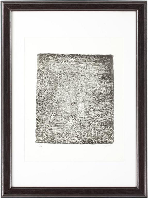 MARK TOBEY, litografi, signerad samt daterad 1970, numrerad 24/50.