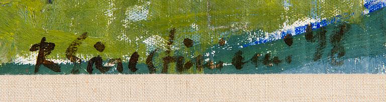 Reidar Särestöniemi, Reclining nude.