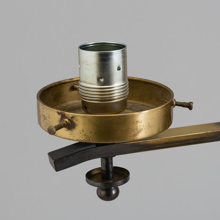 VÄGGLAMPA, funkis, 1930-tal.