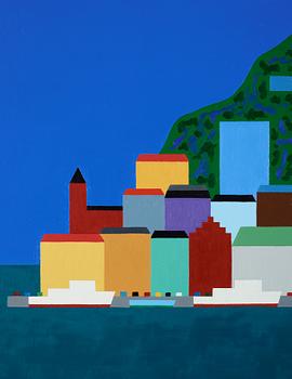 KG Nilson, oil on canvcas, signed KG Nilson adn dated 2011-12.