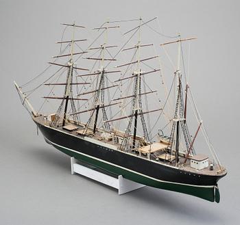 SKEPPSMODELL. Troligen 1950-tal.