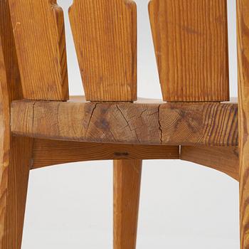 Nordiska Kompaniet, chairs, 4 pcs, "Ekerö", Swedish Modern, ca 1947.