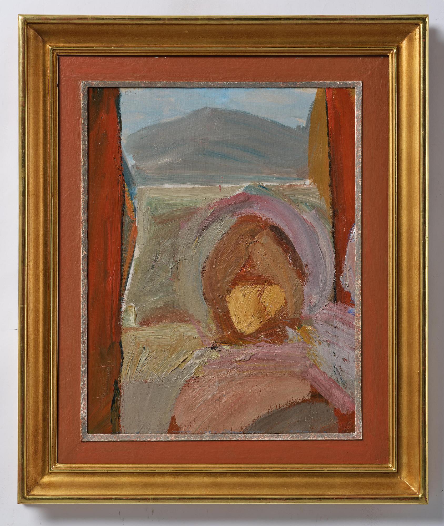 Evert Lundquist, "Flicka vid fönstret".