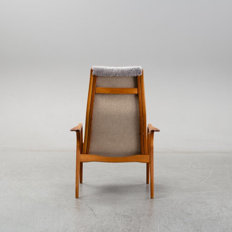 Yngve Ekström, a teak and oak 'Lamino' easy chair, Swedese.