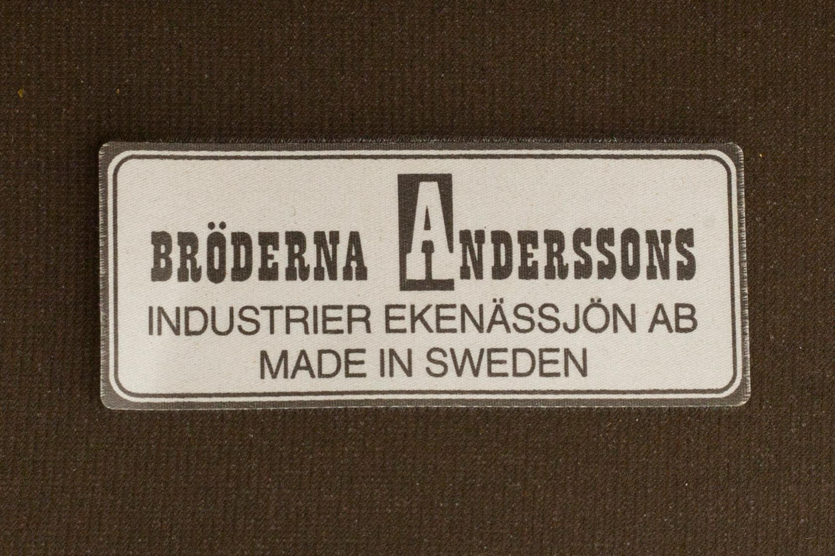 SOFFA, Bröderna Andersson, 1900-talets andra hälft.