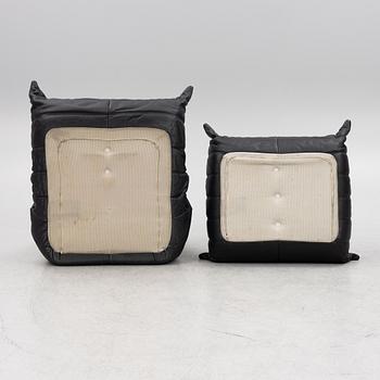 Michel Ducaroy, a 'Togo' armchair with ottoman, Ligne Roset, France, 21st Century.