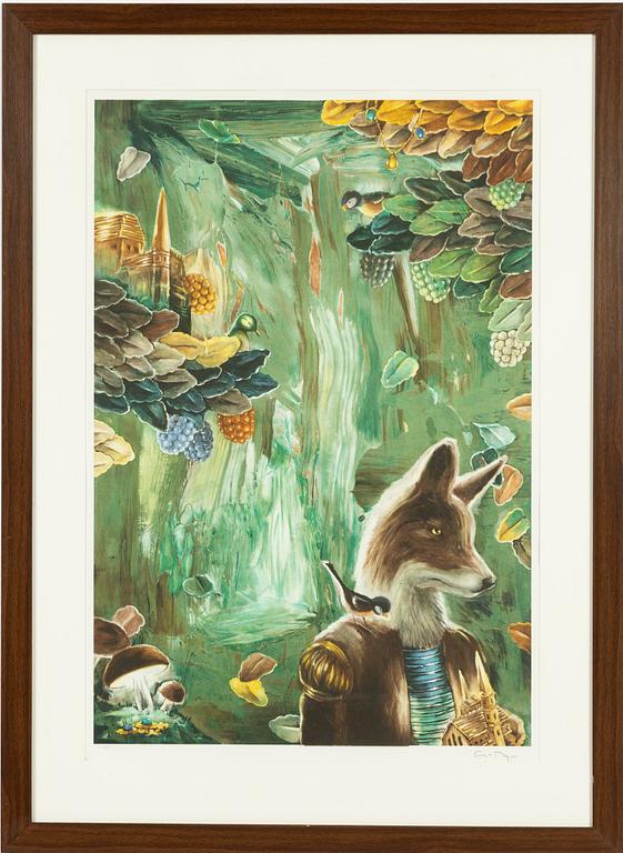 Ernst Billgren, "Pallaren" - Ur portföljen "Vid vägens slut".