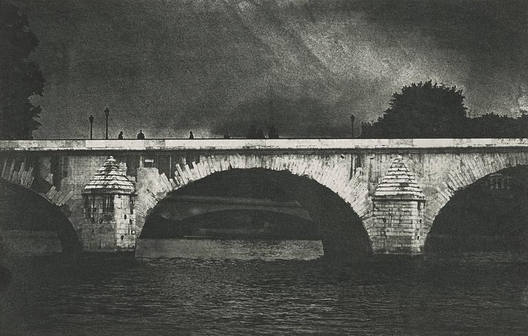 Lennart Olson, "Pont Royal, Paris 1981".