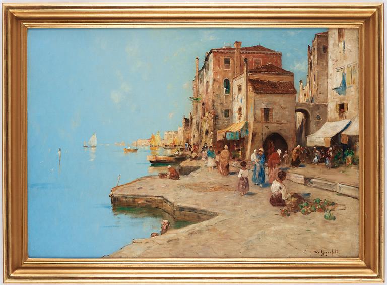 Wilhelm von Gegerfelt, Scene from Venice.
