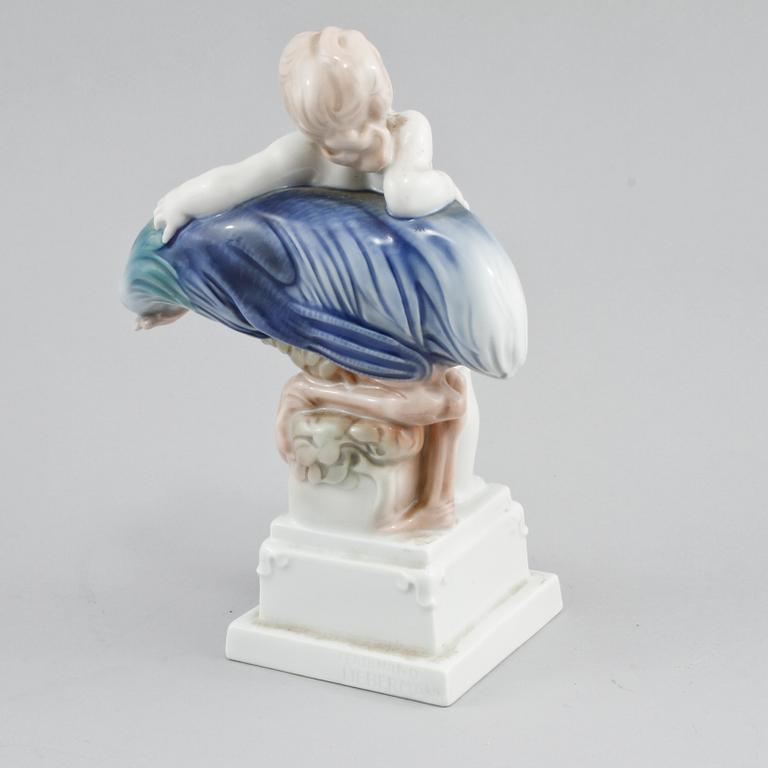 FIGURIN, porslin, Ferdinand Liebermann, Rosenthal, 1900-talets första hälft.