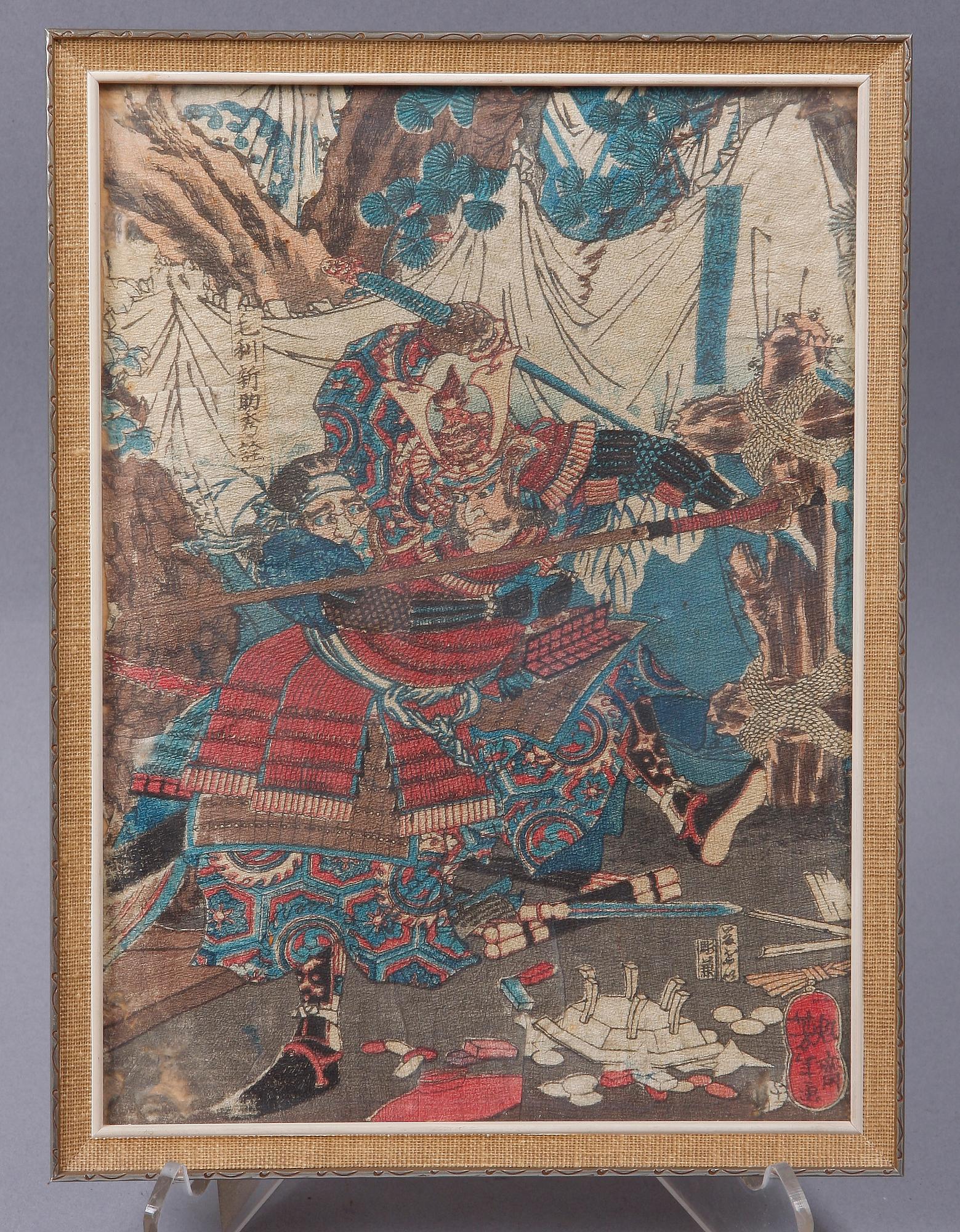 TRÄSNITT, Japan 1800-tal.