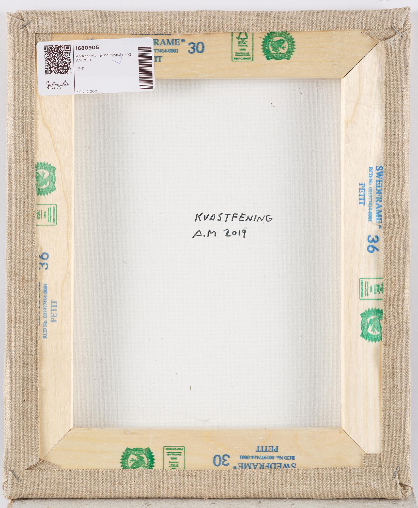 Andreas Mangione, "KVASTFENING".