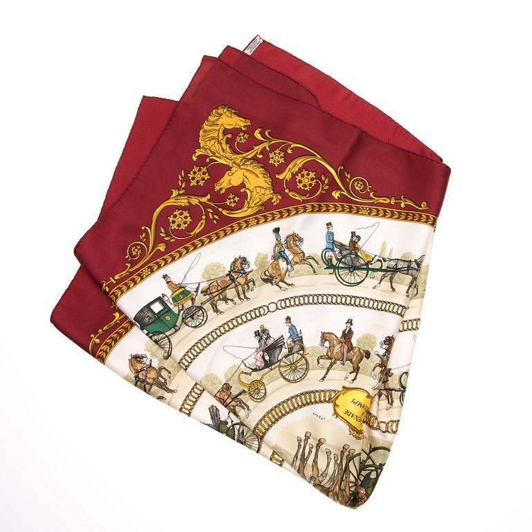 SCARF, "La Promenade de Longchamps", Hermès.