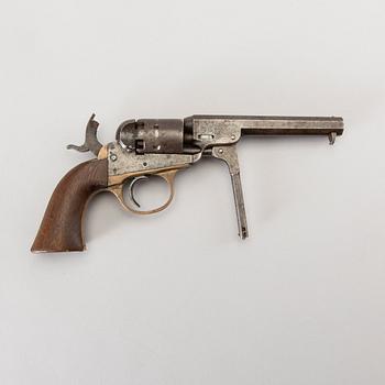 A Cooper Percussion revolver in cal 36, 19th century mid / latter half.