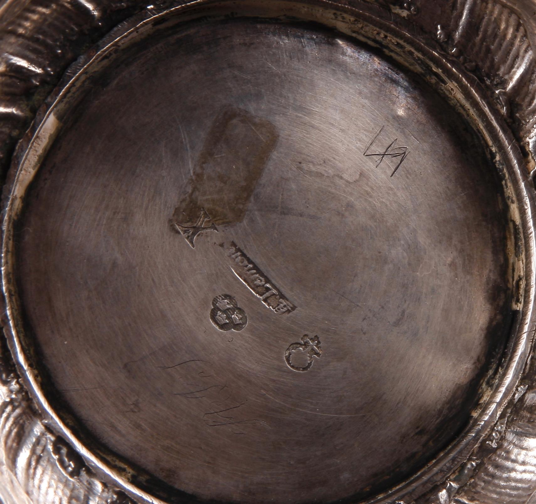 BÄGARE, silver, Erik Lemon, Uppsala 1780. Vikt 408 gram.
