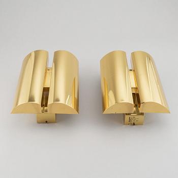 A pair of wall lights, Fagerhult, second half of 1900's.