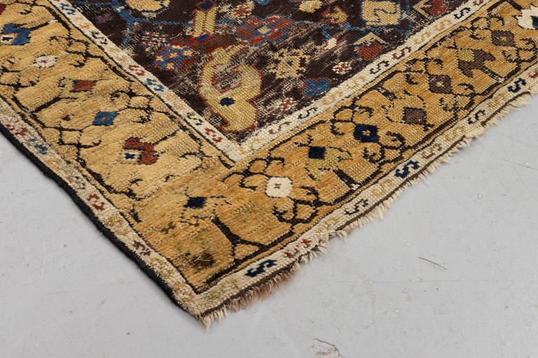 A carpet, fragment, an antique Karabagh 18th century, ca 293-300,5 x 202,5-205,5 cm.