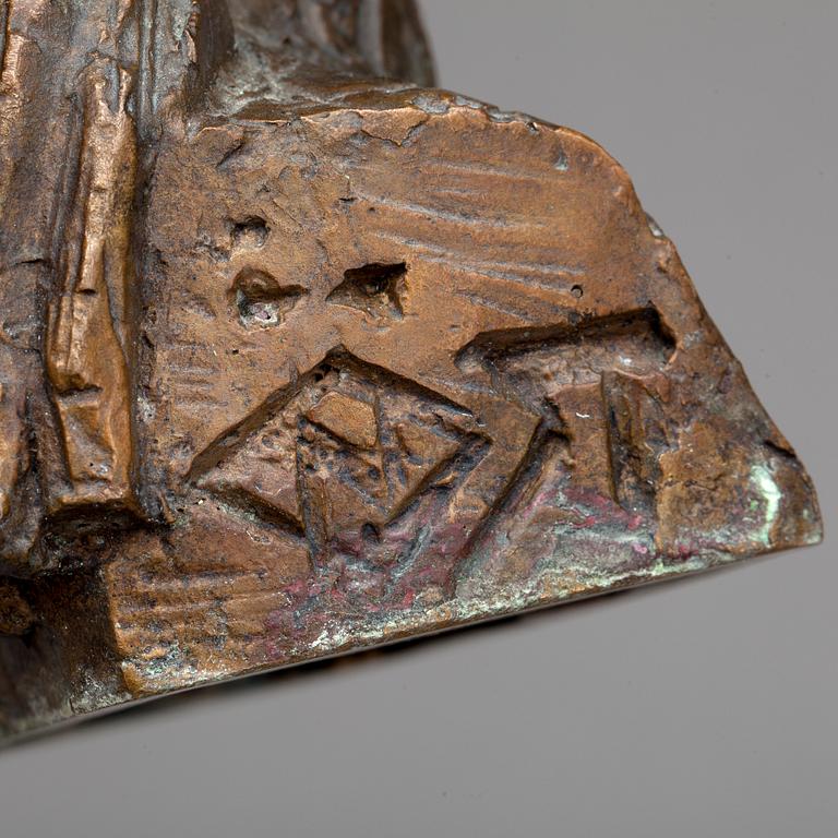 PER NILSSON ÖST, brons, monogramsignerad.