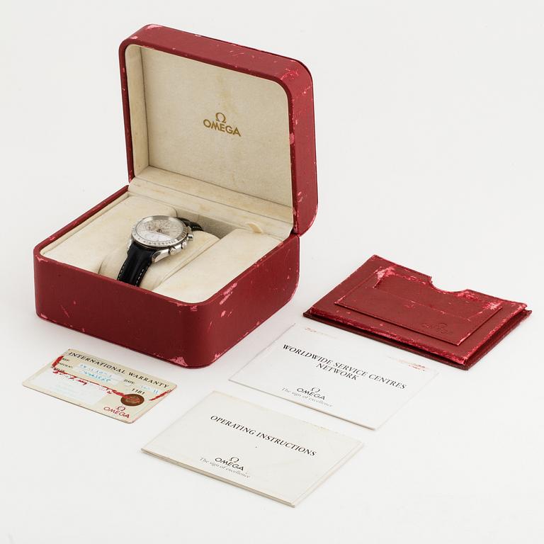 OMEGA, Speedmaster, Day-Date, chronograph, wristwatch, 39 mm,