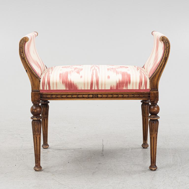 Banquet chair, Gustavian style, first half of the 19th century.
