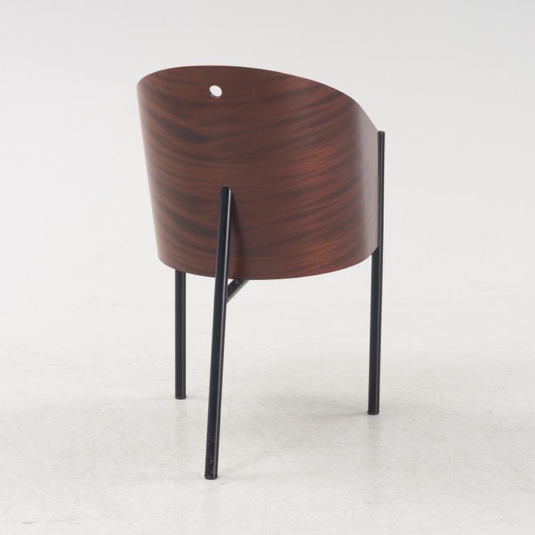 Philippe Starck, a 'Costes' mahogany chair, Aleph, Driade, Italy.