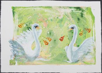 Ernst Billgren, Swans.