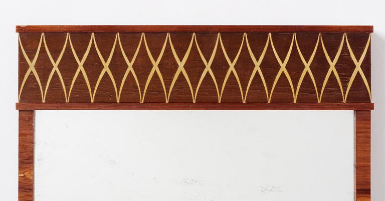 Swedish Grace, spegel, snickarmästare Hjalmar Wikström, 1930-tal.