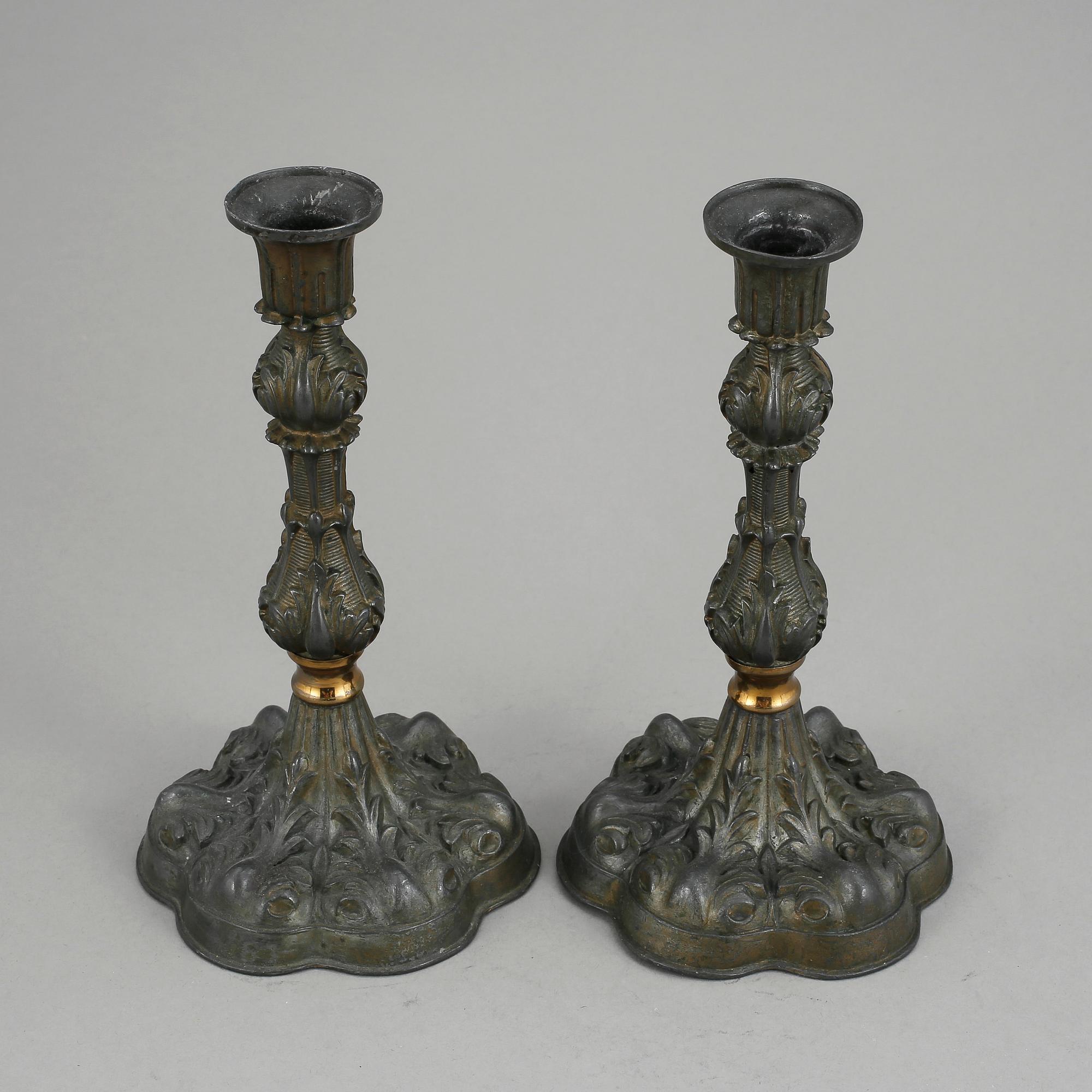 LJUSSTAKAR, ett par, 1900-talets första hälft.