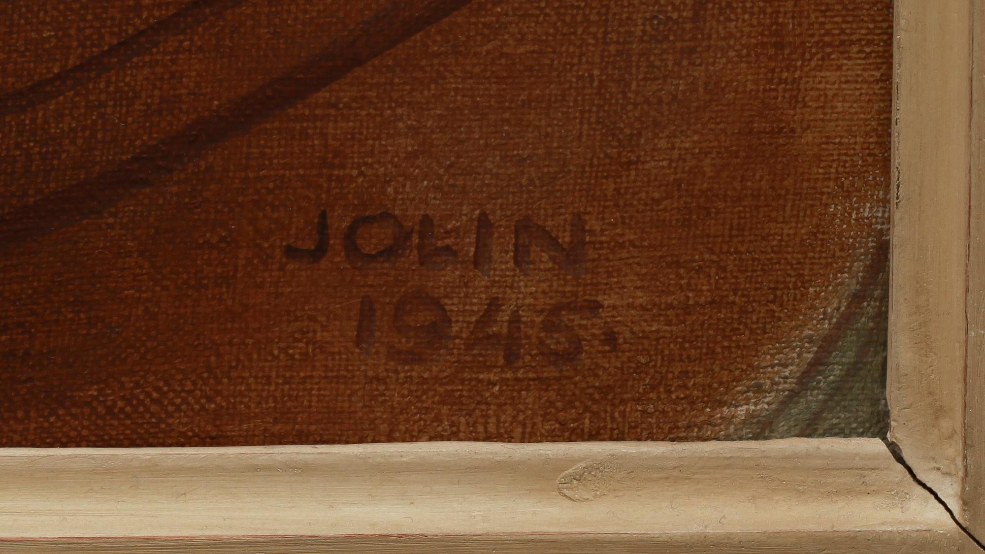 EINAR JOLIN, olja på duk, sign o dat 1945.