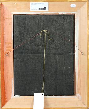 OKÄND KONSTNÄR, olja på pannå, 1900-tal.