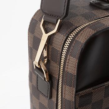 Louis Vuitton, A Damier ebene 'Porte Ordinateur Sabana' laptop case.