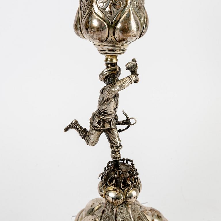 Ragnar Ericson druvpokal barockstil silver Malmö 1939.