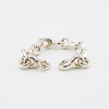 Ole Lynggaard, "Giga" bracelet in silver.