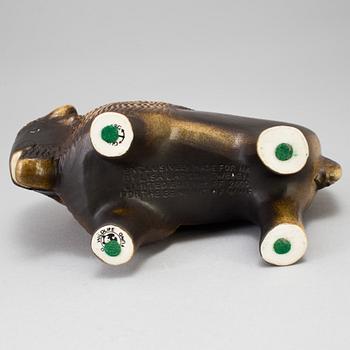 A 1978 figurine by Lisa Larson for Gustavsberg, NK and WWF.