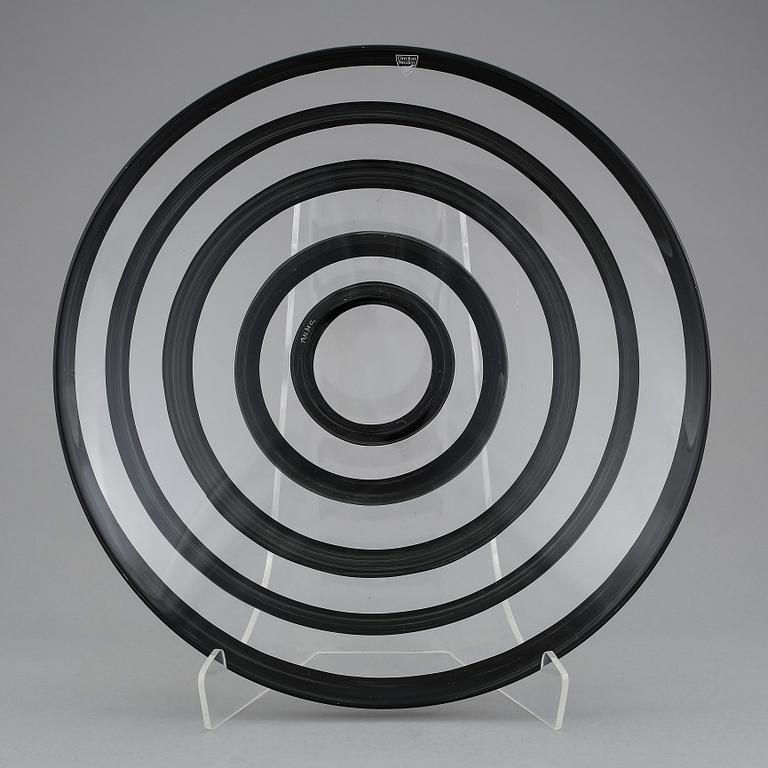 FAT, glas, "Clown", Anne Nilsson, Orrefors, signerat.