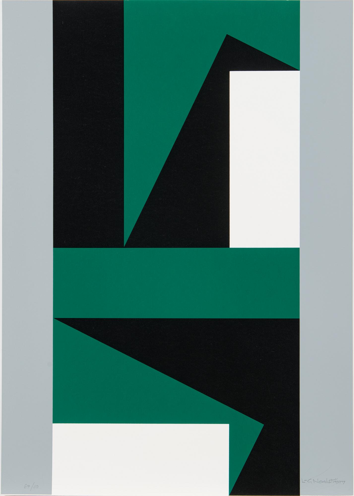 Portfolio with eleven serigraphs, signed and numbered 67/110, 1977.