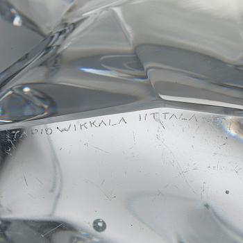 Tapio Wirkkala, maljakko, "Jäävuori", signeerattu Tapio Wirkkala Iittala -55.