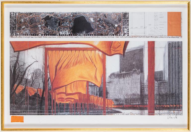 Christo & Jeanne-Claude, "The Gates, Central Park, New York".