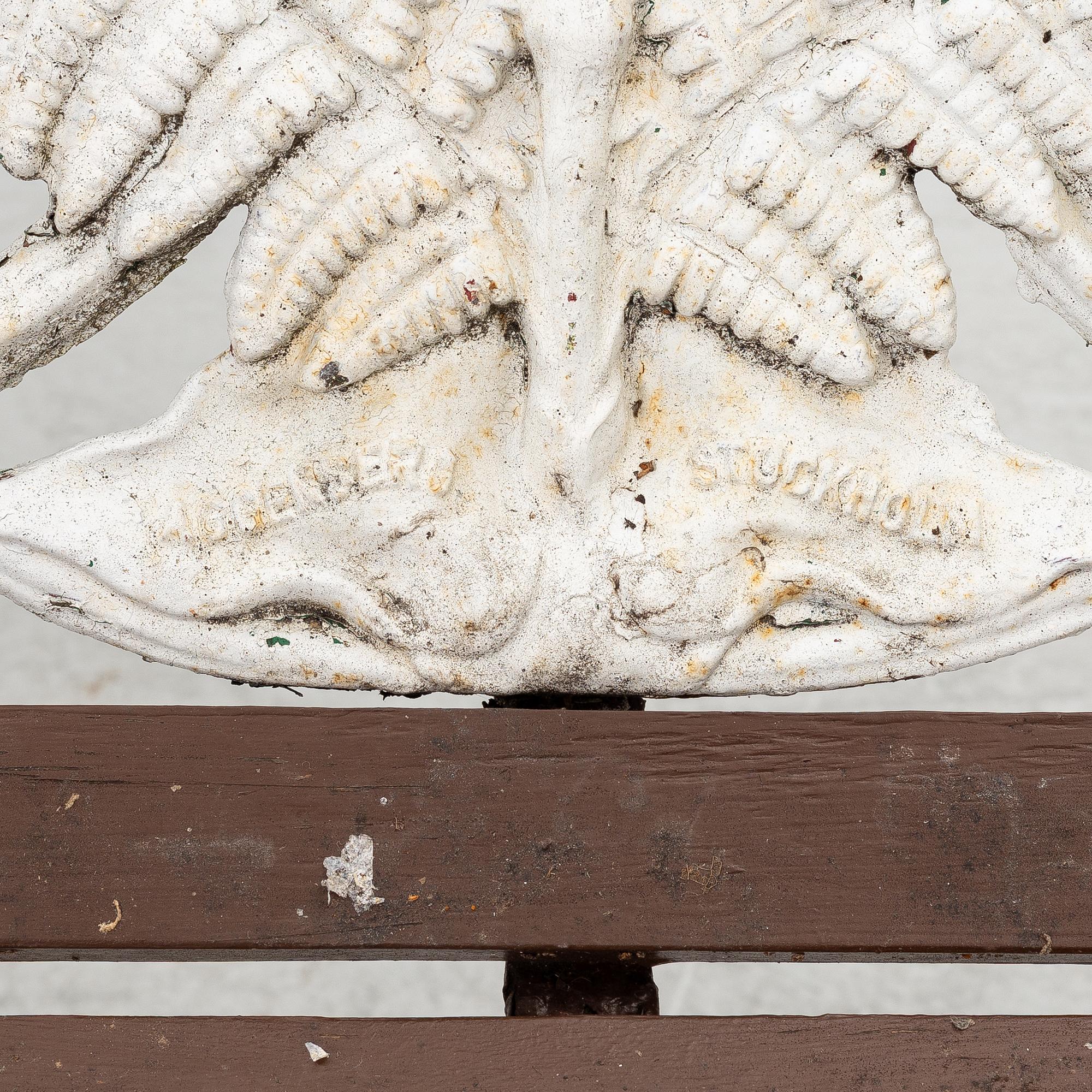 Trädgårdssoffa, "Ormbunke", 1900-talets första hälft.