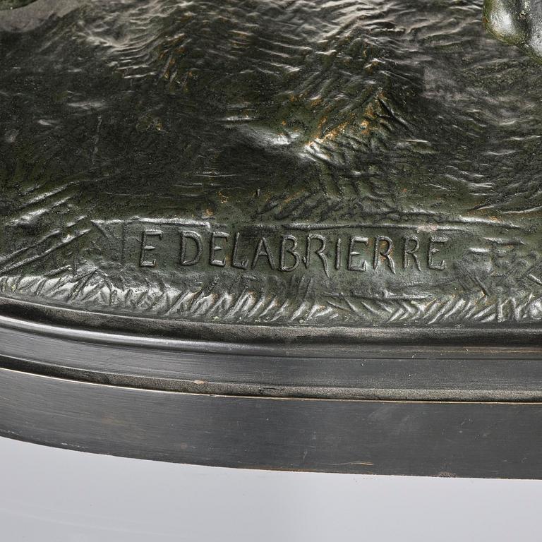Paul-Édouard Delabrièrre, "Lion of Senegal on antelope".