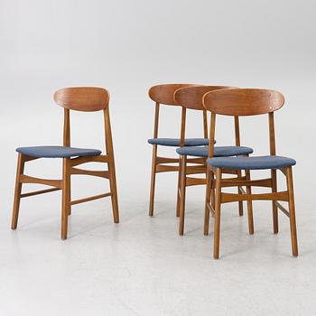 IKEA, stolar, 4 st, "Atlas", 1963.