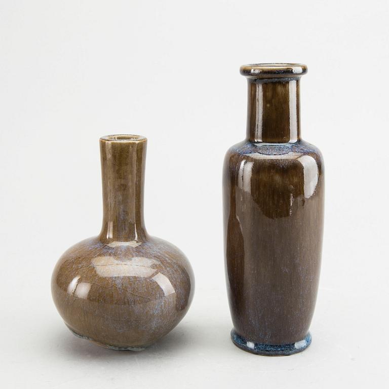 VASER 2 st Kina porslin 1900-talets mitt.