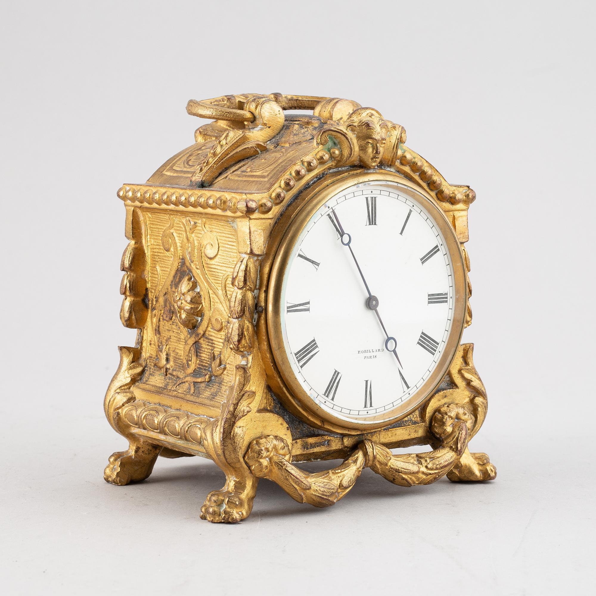A neo Louis XVI table clock, late 19th Century.