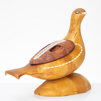 Thore Sunna, Wood grouse, box with lid, before 1999.