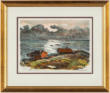 ROLAND SVENSSON, colour lithograph, signed and nr. 9/275.